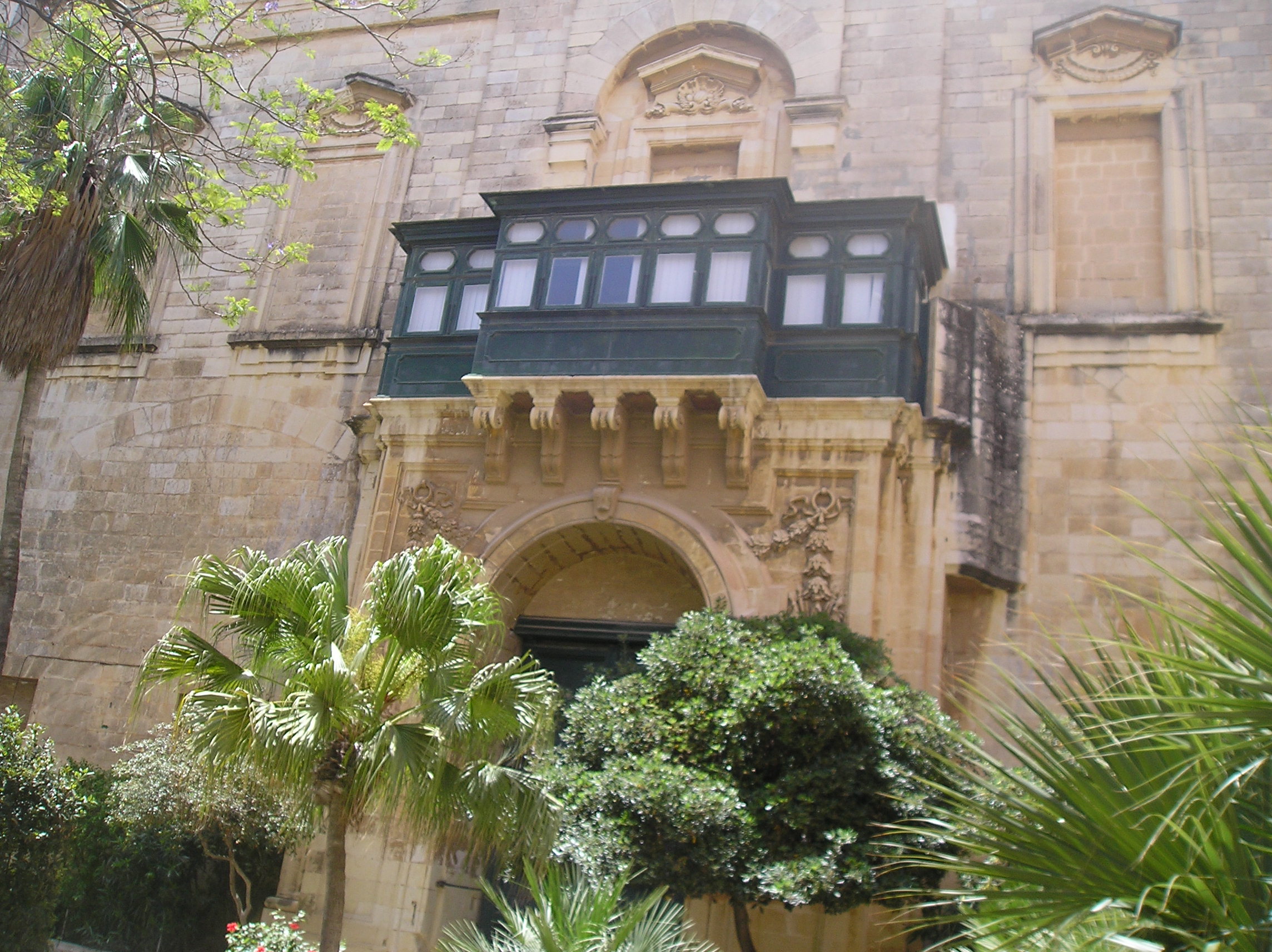 balkon ve Vallettě